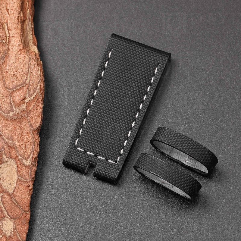 Buy Custom best Nylon fabric Black watch bands straps replacement for Tudor Heritage Black Bay Bronze P01 timepiece watch band (6)
