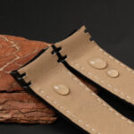 Buy Handcrafted retail free customization genuine crocodile leather Corum Bubble watch strap aftermarket watch band (3)