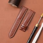 Buy Personalized handmade genuine Brown calf leather Zenith Big Pilots,Big Pilots Watch bracelet and straps replacement for sale 18mm (4)