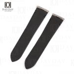 Buy bespoke black Canvas quickswitch Cartier Santos watch strap for Santos de Cartier Small, Medium, Large for sale