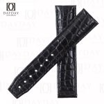 Buy black round scale alligator Maurice Lacroix Masterpiece watch strap