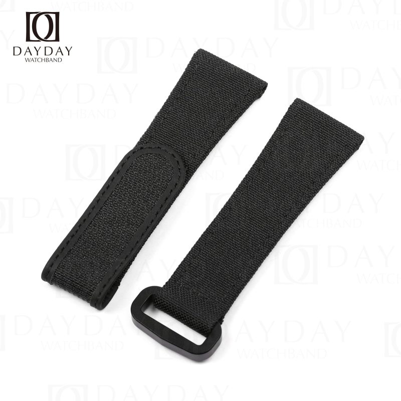 Buy custom Sailcloth velcro watch straps replacement for Blancpain Fifty Fathoms BathyscapheBarakuda