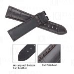 Buy custom black best alligator leather Zenith watch straps and bracelets replacement for Zenith EL Primero