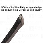 Buy free customization black Canvas fabric Cartier santos watch band for Santos de Cartier Small, Medium, Large aftermarket (2)