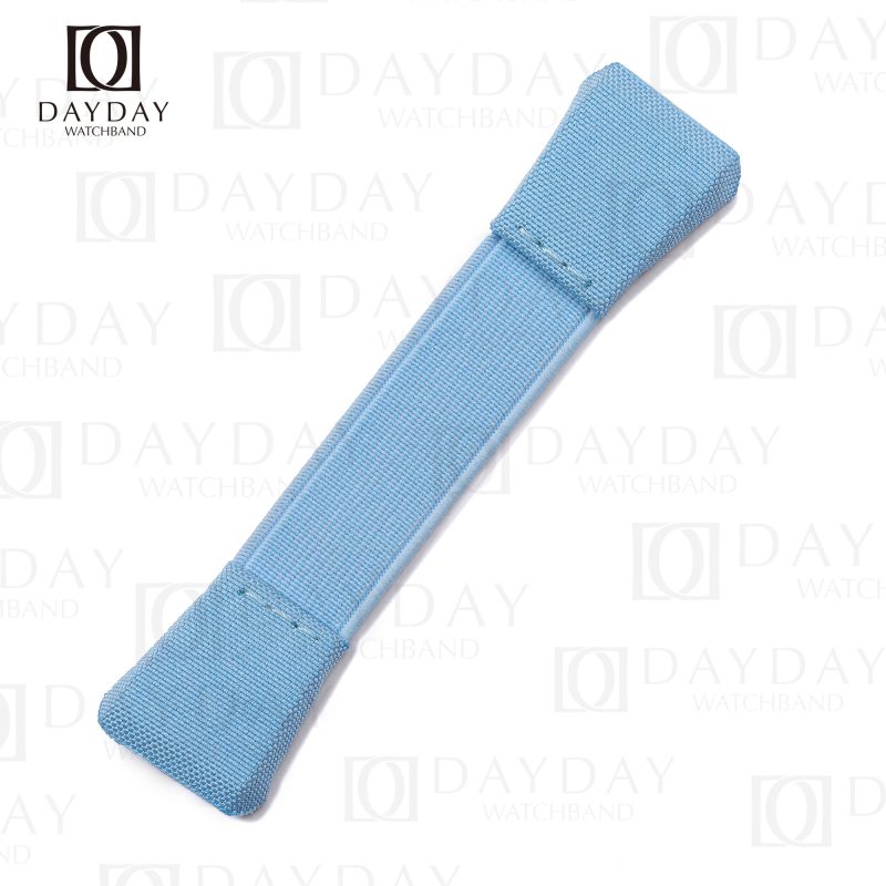 Custom Ice Blue Elastic Franck Muller Vanguard watch strap replacement fit for FM V32 V41 V45 (2)