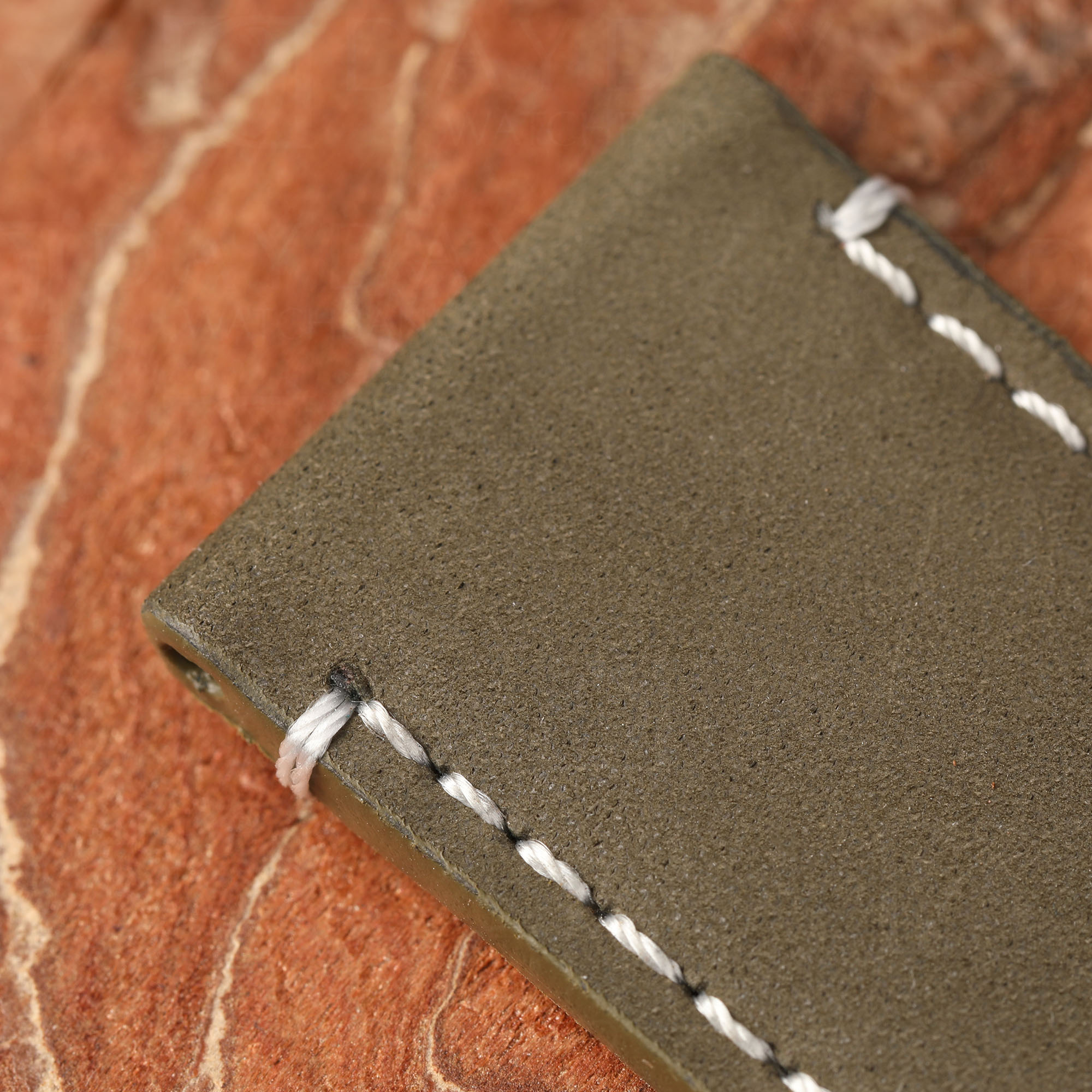 Custom Olive green Suede leather watch straps bands alternative replacement for Tudor Heritage Black Bay Bronze 58 36 41 timepiece aftermarket (4)