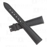 Custom black satin leather Blancpain watch straps for Blancpain Ladies watch (2)