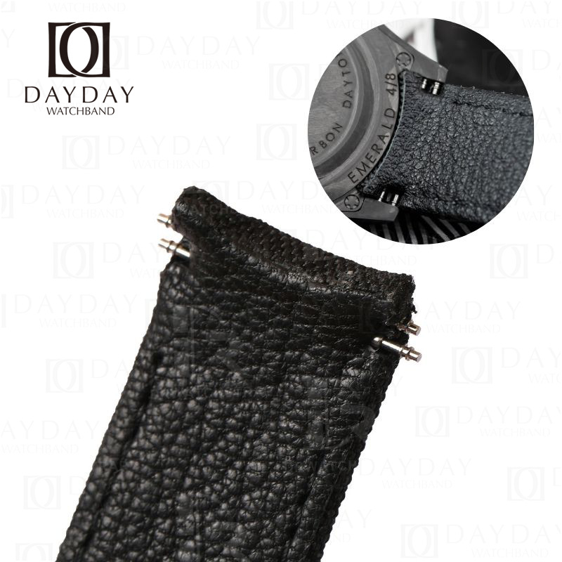 Daydaywatchband custom canvas velcro watch strap band replacement for Rolex diw Daytona curved end with 3 spring bar