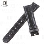 Ebel black corcodile watch bands for sale fit for EBEL Classic 100 (2)