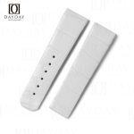 Handcrafted custom best genuine Belly-scale crocodile leather Omega Constellation watch band replacement