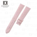 Handcrafted pink crocodile leather GP watch bands price for Girard Perregaux 1966 watches