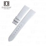 Handcrafted white crocodile leather GP watch bands price for Girard Perregaux 1966 watches