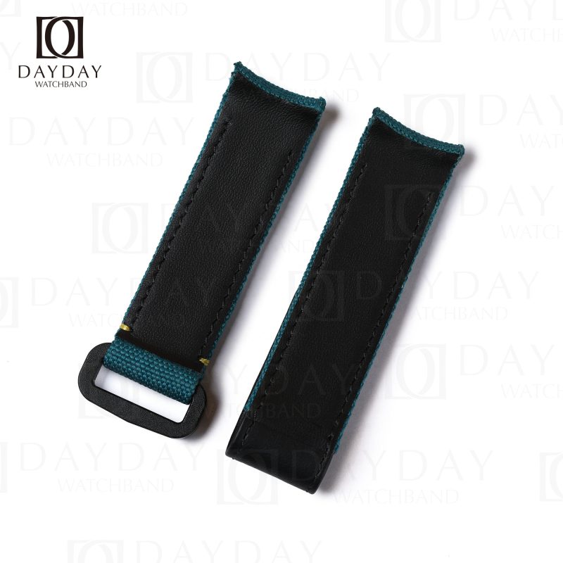 Handmade custom canvas velcro strap for Rolex watchbands replacement (3)