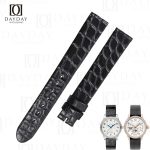 Montblanc Bohème Boheme croco leather watch bracelet aftermarket fit for Day and Night, Automatic Date 30 mm, 34mm ladies watch collection (2)
