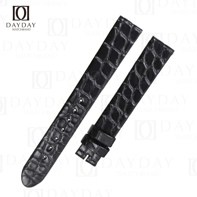 Montblanc Bohème Boheme croco leather watch bracelet aftermarket fit for Day and Night, Automatic Date 30 mm, 34mm ladies watch collection (3)