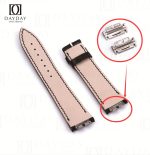Personalized bespoke High end crocodile leather watch straps replacement for Piaget Polo, Polo S watches