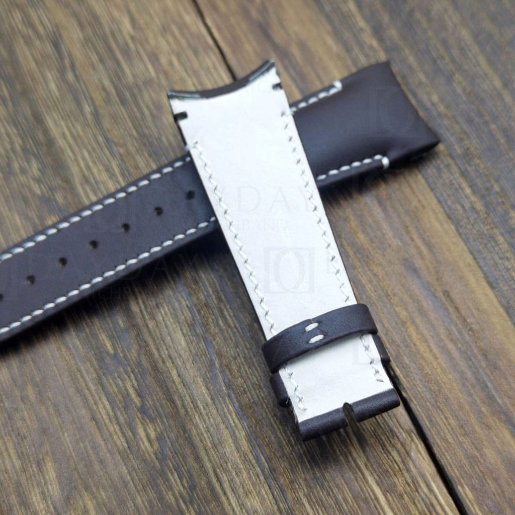 Personalized brown real calfskin leather Breguet straps replacement for Breguet Type XX, XXI, 20 Vintage