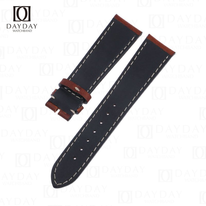 Personalized handmade genuine calf leather Zenith Big Pilots,Big Pilots Watch bracelet and strap replacement for sale 18mm (2)