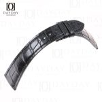 Shop online for black top-quality alligator Girard Perregaux 1966 leather watch band replacement