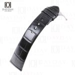 Shop online for black top-quality alligator Girard Perregaux 1966 leather watch strap