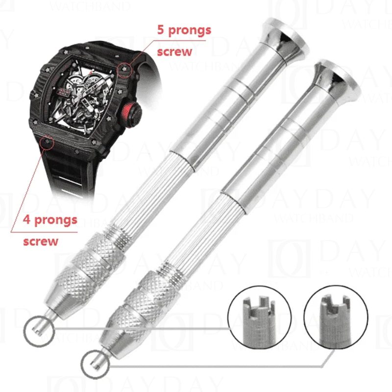 Steel Richard Mille FM watch Screwdriver prongs