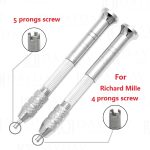 Steel Richard Mille watch changing tools prongs