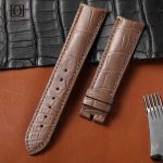 Top quality croco leather custom handmade watch straps for Vacheron Constantin Traditionnelle PATRIMONY (3)