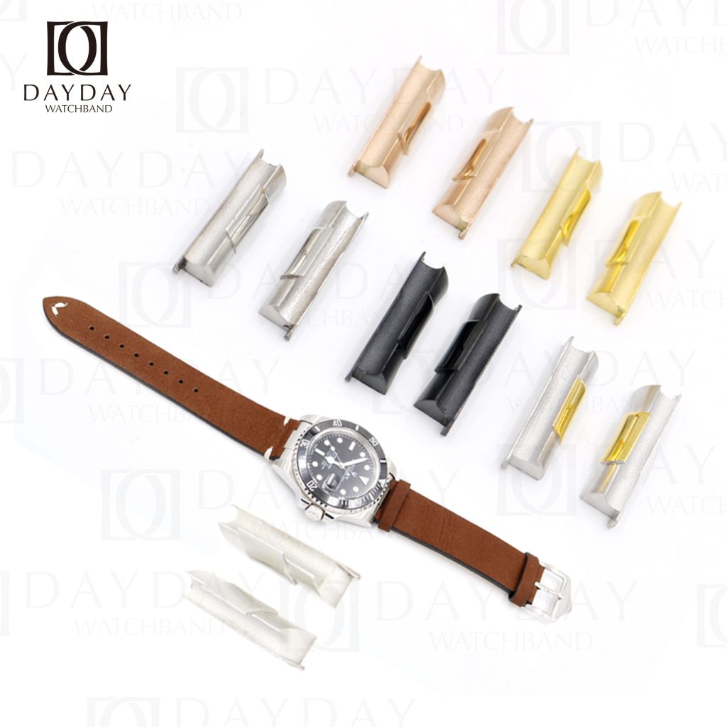 Watch accessories genuine steel Rolex solid end multi-color for sale (2)