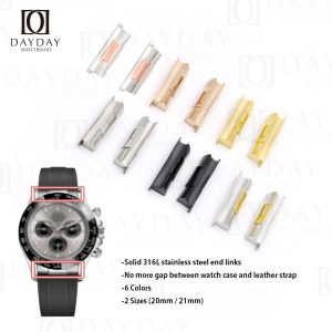 Watch accessories genuine steel Rolex solid end multi-color for sale
