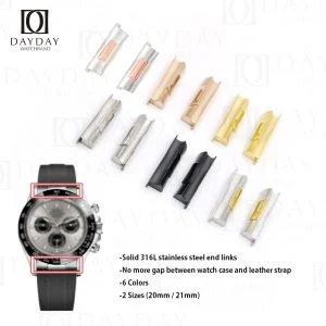 Watch accessories genuine steel Rolex solid end multi-color for sale