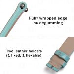 Buy tiffany blue personalized bespoke patent leather watch band replacement 14mm for Piaget Possession (2)