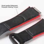 Custom handmade waterproof red rubber velcro watch band for Richard Mille 035 030 055 011 016 059 067 067-02 027 07 (3)
