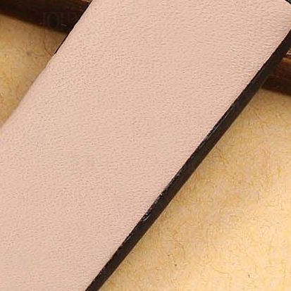Itlian calfskin lining single folded watch strap band replacement for Cartier Pasha