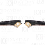 Buy Personalized bespoke black alligator leather watch band replacement for jaeger lecoultre reverso casa fagliano men's watch (2)