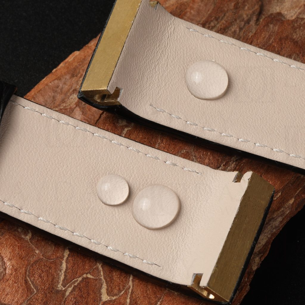 Custom handmade alligator leather strap for Jaeger Lecoultre Reverso Hometime Men's watch (Multi-color) 23 Buy Personalized bespoke black alligator leather watch band replacement for jaeger lecoultre reverso casa fagliano men's watch (6)