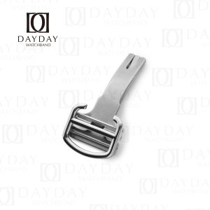 Stainless steel Double-folded deployant buckles for Cartier