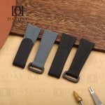 Buy custom curved end rubber watch strap replacement for Rolex Omega IWC and more 20mm 22mm watches for sale (1)