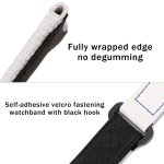 Buy white custom curved end rubber watch strap replacement for Rolex Omega IWC and more 20mm watches for sale (4)
