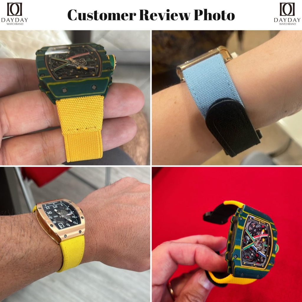Customer Revies Photo for watch strap watch band for richard mille (2)