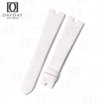 Daydaywatchband White leather custom bespoke watch bands replacment for Bvlgari B.Zero1 womens for sale aftermarket
