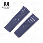 Daydaywatchband custom handmade blue calfskin leather watch bands replacement 19mm 20mm for Seiko 5 Sports 55TH Anniversary Limited Edition