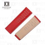 Daydaywatchband custom handmade red calfskin leather watch strap bands replacement 19mm 20mm for Grand Seiko 5 Sports