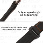 Personalized handmade unique rubber velcro wrist bands replacement for i watch 38mm, 40mm, 42mm, 44mm (2)