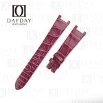 Buy handmade custom purple alligator leather watch strap replacement for Harry Winston Premier Kaleidoscope Automatic 36mm for sale