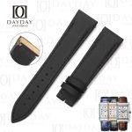 Custom black canvas nato nylon fabric watch strap replacement for 22mm Multi-color fit for Jaeger Lecoultre Reverso Men's watch