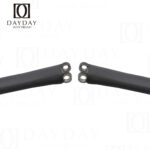 Custom handmade black satin watch straps replacement for Van Cleef & Arpels Alhambra women watches for sale aftermarket (9)
