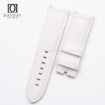 Handmade-bespoke-White-canvas-watch-strap-for-Panerai-22mm-24mm-26mm