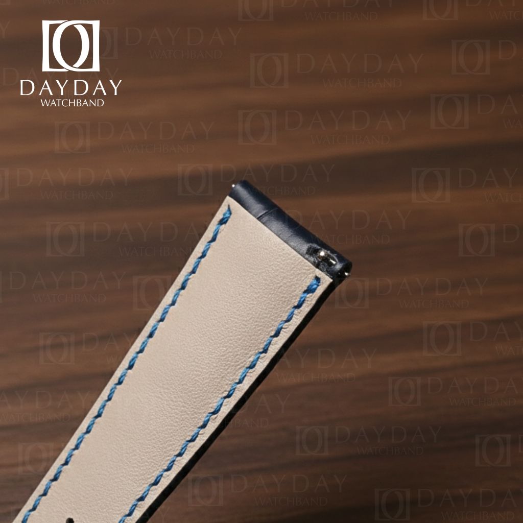 Custom belly scale alligator watch straps(Multi-colors) 30 daydaywatchband quick release spring bar on genuine crocodile leather watch straps bands