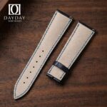 handmade alligator leather watch band strap with Itlian calfskin lining