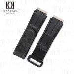 Custom Personalized black crocodile leather watch belt watch straps replacement for RM Richard Mille RM 035 030 055 011 067 men and women's watch (1)